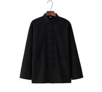 GoldeneAmeisen Uniforme da Tai Chi in Cotone e Lino,Arti Marziali Uniforme,Uniforme Kung Fu Unisex,Tai Chi Arti Marziali Tai Chi in Cotone,Leggero E Confortevole,per Esercizi Mattutini,Meditazione