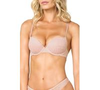Goldenpoint Donna Intimo - Parte Alta del Completo Intimo - Push Up con Ferretto Circe Bon TON con Pizzo e Spalline Regolabili Taglia 2 Colore Rosa
