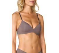 Goldenpoint Donna Intimo - Parte Alta del Completo Intimo - Triangolo Imbottito Era Seamless Leggermente Imbottito con Spalline Regolabili Taglia 3B Colore Grigio Chiaro