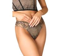 Goldenpoint Donna Intimo - Parte Bassa del Completo Intimo - Slip a Brasiliana Boudoir Taglia S Colore Nero