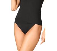 Goldenpoint Donna Intimo - Parte Bassa del Completo Intimo - Slip Fianco Basso con Cotone Taglio Vivo Taglia XS Colore Nero