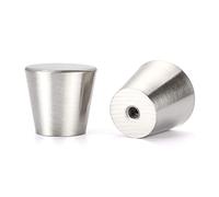Goldenwarm 10 Pezzi Pomelli per Mobili Argento Pomelli Cucina Maniglie Armadio -LS745SNB Pomelli per Mobili Vintage Pomelli per Cassetti Maniglie Vintage Maniglie Alluminio Pomelli Cameretta