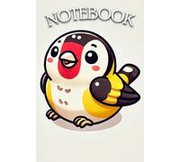 Goldfinch Notebook: Cute Aesthetic Lined Journal for Goldfinch Wild Bird Lovers