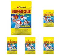 GOLDFISH COLOR 12g - Mangime per intensificare i colori dei pesci rossi (Confezione da 5)