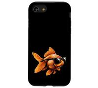 Goldfish - Occhiali da sole divertenti per pesci rossi arancioni Custodia per iPhone SE (2020) / 7 / 8