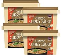 GoldFish - Pasta concentrata cinese per salsa al curry da asporto, 405 g, confezione da 4