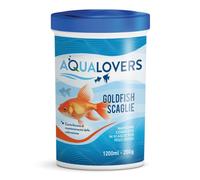 Goldfish Scaglie mangime completo per pesci rossi Aqualovers - 200 gr - 1° ORDINE? scegli lo sconto BZR5 / BZR20 + 200 punti fedeltà rosso