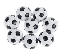 GOLDGE 8 PCS Tischfußball Kickerbälle,Tischfußball Kugeln Mini Ball,Schwarz und Weiß