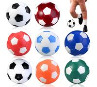 GOLDGE Palline da Calcio Balilla Professionali, 32 mm, Mini e Piccole, Colorate per Bambini e Adulti