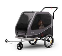 Goldie Buggy - Rimorchio per biciclette, 324 L di volume, max. 40 kg, resistente alle intemperie, pieghevole