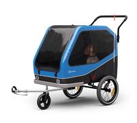 Goldie Buggy - Rimorchio per biciclette, 324 L di volume, max. 40 kg, resistente alle intemperie, pieghevole