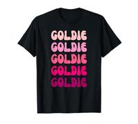 Goldie Name Design Maglietta
