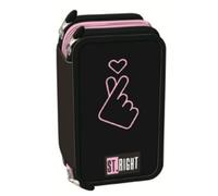 Goldkids - Astuccio 3 scomparti - Astuccio per ragazze e ragazzi - Astuccio a 3 scomparti, Amore, 3-fähig, Astuccio