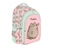 Goldkids Zaino per la scuola per ragazzi e ragazze, zaino per la scuola, Pusheen3, 40 x 28 x 17 cm, moderno