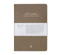 Goldleaf Coffee Journal - Trova il tuo caffè migliore con questo taccuino, e guida tutto in uno - regalo per gli amanti del caffè per donne e uomini - Cattura le tue esperienze di caffè preferite in un unico libro di caffè!
