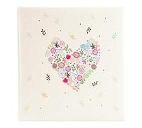 Goldlibro Flowers in The Heart 30x31 60 biancoe S. Hochzeit 08182