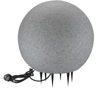 Goldlux Argento lampada da terra per esterni 1x25 W grigio 330369