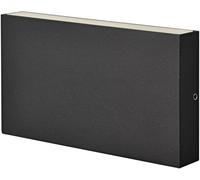 Goldlux Chicago lampada da parete per esterni 2x5 W nero 315700