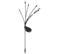 Goldlux Fiorini lampada solare da terra x W nero 325556