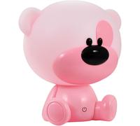 Goldlux Miś Bibi lampada da notte per bambini 1x2.5 W rosa 327185