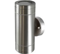 Goldlux Olimp lampada da parete per esterni 2x8 W argento 208835