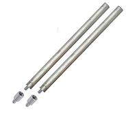 GOLDMAN SERVICE - 2 anodi di magnesio 22x350mm. per scaldabagno elettrico + 2 adattatori per filettature diverse da M8 a M6: Anodo sacrificale per scaldabagno compatibile con le principali marche.