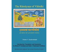 Goldman The Rāmāyaṇa of Vālmīki: An Epic of Ancient India, Volume V (Tascabile)