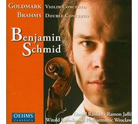 GOLDMARK/BRAHMS - VIOLIN CONCERTO/DOUBLE CO