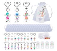 GOLDNICE 20 Pezzi Angioletti Bomboniere Matrimonio per Comunione, Cresima, Battesimo, Nascita, Segnaposto Prima Comunione Maschio, Bimba, Bimbo, Ragazza, Femmina, Inviti, Natale, con Piccole Campane