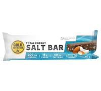 Goldnutrition total energy salt bar cioccolato mandorle e cocco 40g