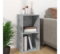 Goldonion Contenitore Vinili Grigio Cemento 71x34x36cm Multistrato