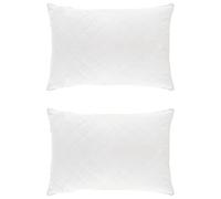 Goldonion Cuscino FULDA 2 pz 60 x 80 cm 100% piuma d’oca e piumino Bianco