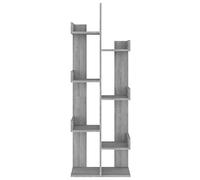 Goldonion Libreria 48 x 25,5 x 140 cm Grigio Sonoma Legno Multistrato