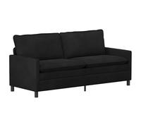 Goldonion Set Divani 2 Pezzi Velluto Nero