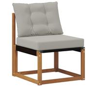 Goldonion Set Divani da Esterno 6 Pezzi Naturale Grigio Chiaro | Salotto da Giardino, Mobile Resistente, Facile da Montare, per Terrazza e Patio