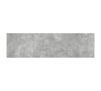 Goldonion Testiera a Muro 180 cm Grigio Cemento Legno Ingegnerizzato