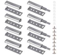 GoldRock Apriporta a pressione push to open, 8 pezzi Tip on per porte, retrofit Softclose, ammortizzatore per porte di armadi, chiusura magnetica, porta dell'armadio