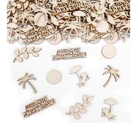 GoldRock Coriandoli in legno, 2,5 - 6 cm, 100 pezzi, decorazione per la pensione, coriandoli decorativi, regalo per donne e uomini, feste di addio, pensionati