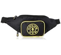 Gold's Gym Borsa Bum Palestra dell'oro, Unisex-Adult, Nero Giallo, Taglia Unica