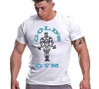 Gold's Gym GGTS002 Muscle Joe Premium Fitness Maglietta da Allenamento da Uomo
