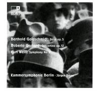 Goldschmidt : Gerhard : Weill : Bruns - Orchestral Music