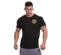 Goldsgym Basic Left Chest Print T-Shirt, Nero, Extra Large