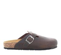 GoldStar GS1850IG, Sabot Unisex in Cuoio con Plantare Anatomico (Ingrassato Marrone, Sistema Taglie Calzature EU, Adulto, Numero, Media, 40)