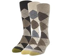 GOLDTOE Calzino da uomo, Talpa Argyle, L