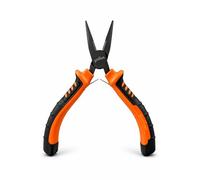 GOLDTOOLS Mini Pinza a becco lungo professionale 120 mm, in acciaio al cromo-vanadio, manico ergonomico bimateriale, ideale per fai da te e riparazioni