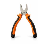 GOLDTOOLS Pinza universale professionale 160 mm, in acciaio al cromo-vanadio, manico ergonomico bimateriale, ideale per fai da te e riparazioni (160 mm)