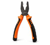 GOLDTOOLS Pinza universale professionale 200 mm, in acciaio al cromo-vanadio, manico ergonomico bimateriale, ideale per fai da te e riparazioni (200 mm)