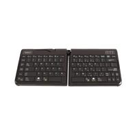 Goldtouch GTP-0044W Go!2 Tastiera mobile wireless Bluetooth Tastiera da viaggio pieghevole portatile Nera