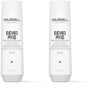 Goldwell Bond Pro, Shampoo per capelli fragili e sfibrati, 250ml (Confezione da 2)