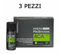 Goldwell Color Men Reshade 4CA cenere freddo castano medio 4x20ml 3 PEZZI